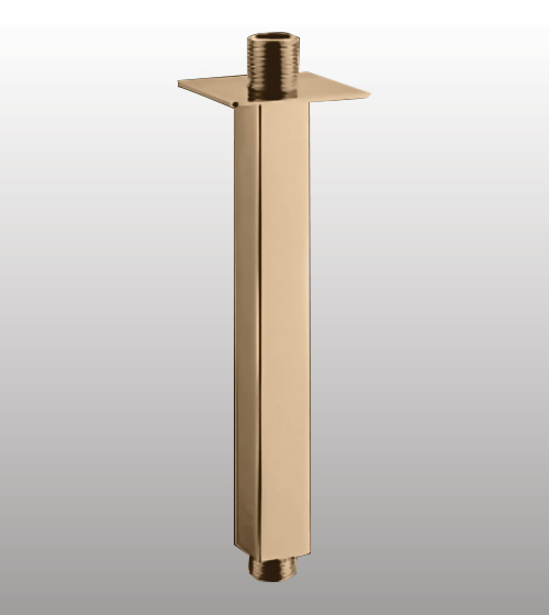 Brass Vertical Shower Arm (200 mm) – Aquant India